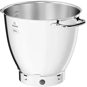Comparateur de prix : Kenwood Bol Titanium Chef Pâtissier XL en acier inoxydable 7L KAB71.002SS