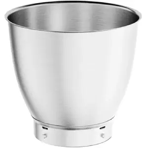 Comparateur de prix : Bol KAB70.000BS pour robot Titanium Chef - KENWOOD - Capacité 7L - Bords évasés - Inox satiné