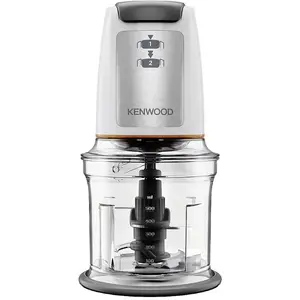 Comparateur de prix : Kenwood Easy Chop CHP61.100WH - Hachoir - 500 ml - 500 Watt - Blanc/inox