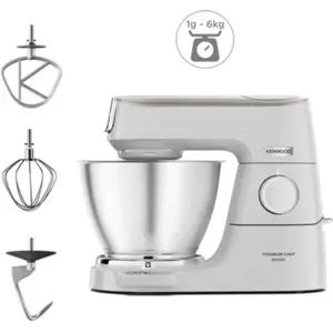 Robot pâtissier Kenwood KVC65.009WH 1200 W Blanc pas cher