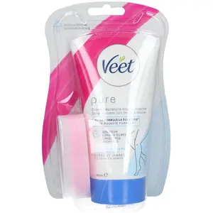 Comparateur de prix : VEET Crème Dépilatoire Sous la douche - Peaux Sensibles 150ML