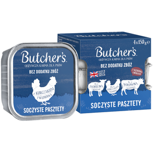 Lot Butcher's Original 24 x 150 g pour chien - lot mixte 1 : recettes ... pas cher