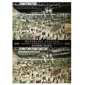 100 ans de la gare de Waterloo 1848 - 1948 1000 Pièces Gibsons pas cher