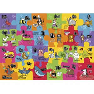 Pièces XXL - The Unusual Alphabet 24 Pièces Gibsons pas cher