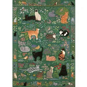 Gibsons Puzzle 1000 pièces : Jardin de tapisserie pas cher