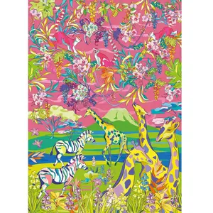 Gibsons Puzzle Gibson Wild Savannah 1000 pièces jouet coloré pas cher