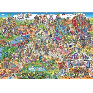 Gibsons Puzzle 1000 pièces : Le chaos de la Saint-Jean pas cher