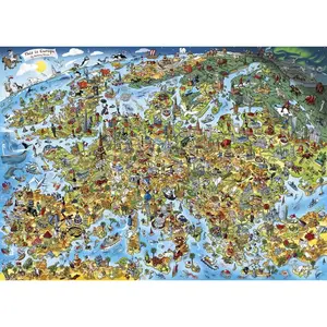 Gibsons Puzzle 1000 pièces : C'est l'Europe pas cher