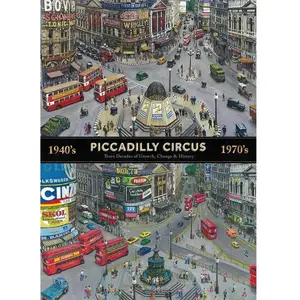 GIBSONS Puzzle Piccadilly Circus à travers les décennies 1000 pièces pas cher