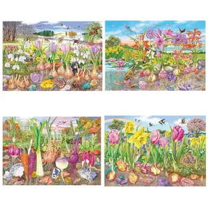 Puzzle 4 X 500 Pièces - Racines et Pousses 500 Pièces  Gibsons