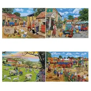 Comparateur de prix : Puzzle 4 x 500 pièces : Appeler le vétérinaire
