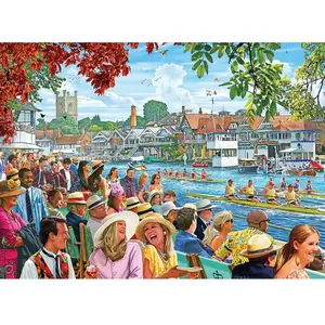 Gibsons Puzzle 1000 pièces : Aviron à la Régate pas cher
