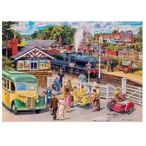 Gibsons Puzzle 1000 pièces : Friandises à la Gare pas cher