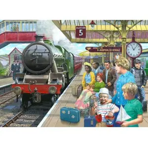 Puzzle Gibsons Express to Blackpool - GIBSONS - 1000 pièces - Voyage et cartes pas cher