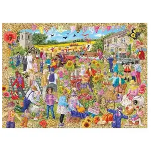 Gibsons Puzzle 1000 pièces : Le Festival des épouvantails pas cher