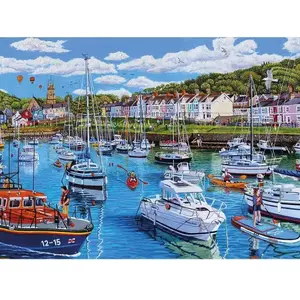 GIBSONS Puzzle Aberaeron, Cardigan Bay 1000 dílk pas cher