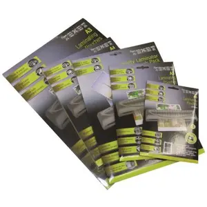 Texet Feuilles de plastification A3 75 microns par face, 150µ total, b...