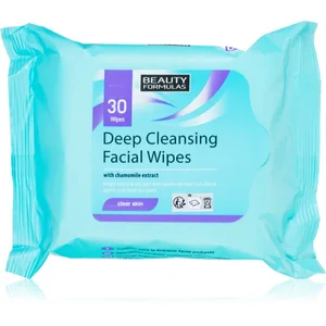 Beauty Formulas Clear Skin Deep Cleansing lingettes nettoyantes pour p...Vendu parnotino