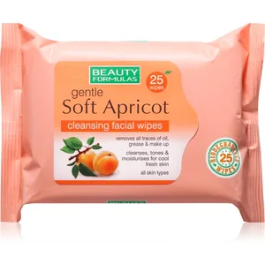 Beauty Formulas Apricot lingettes nettoyantes 25 pcsVendu parnotino