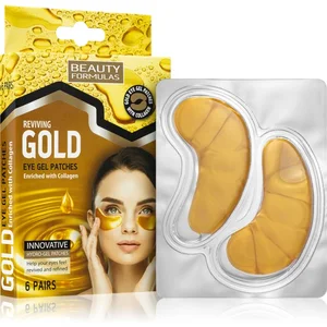 Comparateur de prix : Beauty Formulas Gold masque hydrogel contour des yeux au collagène 6 pcs