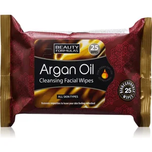 Comparateur de prix : Beauty Formulas Argan Oil lingettes nettoyantes 25 pcs