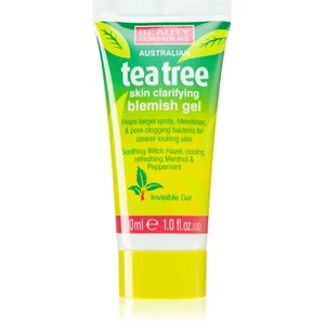 Comparateur de prix : Beauty Formulas Tea Tree gel nettoyant apaisant anti-imperfections de la peau 30 ml