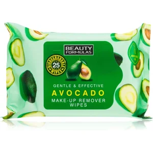 Beauty Formulas Avocado lingettes 25 pcsVendu parnotino