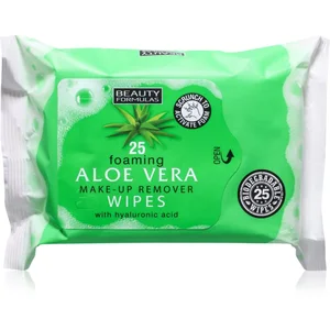 Comparateur de prix : Beauty Formulas Aloe Vera lingettes nettoyantes à l'acide hyaluronique...