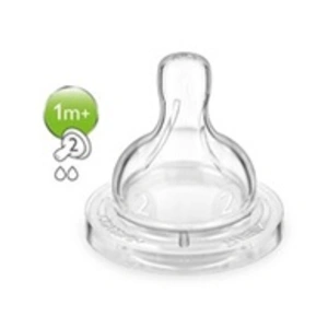Tétines Anti-colic - PHILIPS AVENT - SCF632/27 - Débit Lent 2 Trous pas cher