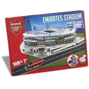 Comparateur de prix : Puzzle 3D 108 pièces Stade Emirates Arsenal Megableu
