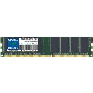 Mémoire DDR 1Go 266MHz PC2100 184-PIN pour Ordinateurs de Bureau/Carte...