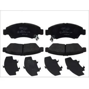 DELPHI Plaquettes de frein X4 pour HONDA: Logo, Jazz, Civic (Ref: LP810) pas cher