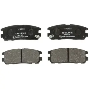 Delphi Kit de plaquettes de frein, frein à disque LP965 pas cher