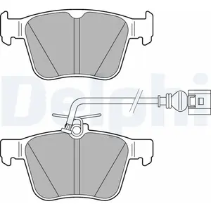 DELPHI Plaquettes de frein X4 pour AUDI: TT, RS3, RS Q3 (Ref: LP3267) pas cher