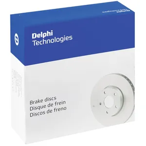 Disque de frein DELPHI BG3680C arrière, plein, 2 pièce pas cher