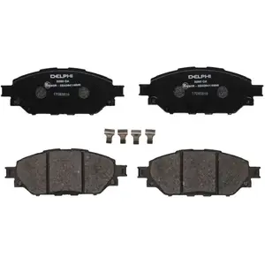 DELPHI Plaquettes de frein X4 pour TOYOTA: Hilux (Ref: LP3250) pas cher