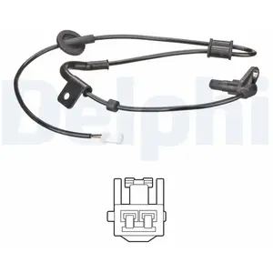 Comparateur de prix : DELPHI Capteur ABS pour HYUNDAI: Coupé, Tiburon (Ref: SS20529)
