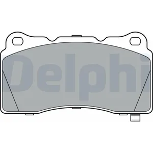 Delphi Technologies LP3362 Plaquette de frein lot de 4 pas cher