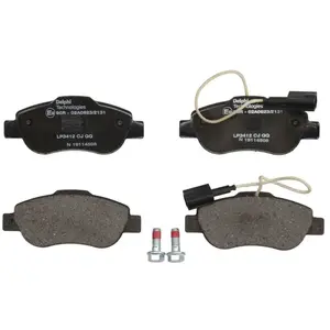 DELPHI Plaquettes de frein X4 pour FIAT: 500, Panda & FORD: Ka (Ref: LP3412) pas cher