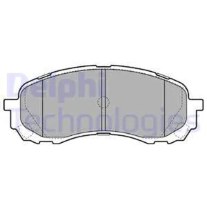 DELPHI Plaquettes de frein X4 pour SUBARU: Impreza (Ref: LP2128) pas cher