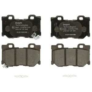 Delphi Kit de plaquettes de frein, frein à disque LP2157 pas cher