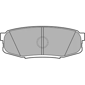 DELPHI Plaquettes de frein X4 pour TOYOTA: Land Cruiser & LEXUS: LX 570 (Ref: LP2154) pas cher
