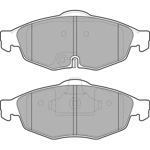 DELPHI Plaquettes de frein X4 pour CHRYSLER: Sebring (Ref: LP1963) pas cher