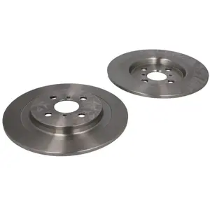 Disque de frein DELPHI BG4076 arrière, plein, 2 pièce