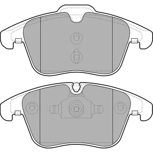 Delphi Technologies LP2065 Plaquettes de frein pas cher