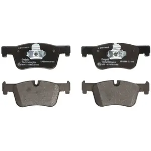 DELPHI Plaquettes de frein X4 pour BMW: Série 3, Série 2, Série 1, Série 4 (Ref: LP2285) pas cher