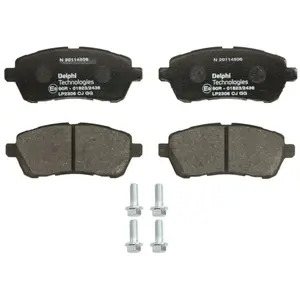 Jeu de 4 plaquettes de frein DELPHI LP2306 - Réf. LP2306 pas cher