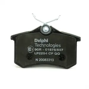Jeu de 4 plaquettes de frein DELPHI LP2254 - Réf. LP2254 pas cher
