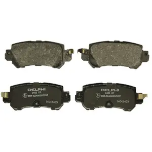 DELPHI Plaquettes de frein X4 pour MAZDA: 2, CX-5, CX-3 (Ref: LP2482) pas cher