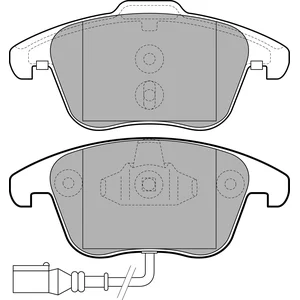 DELPHI Plaquettes de frein X4 pour LAND ROVER: Range Rover, Defender, Discovery (Ref: LP211) pas cher